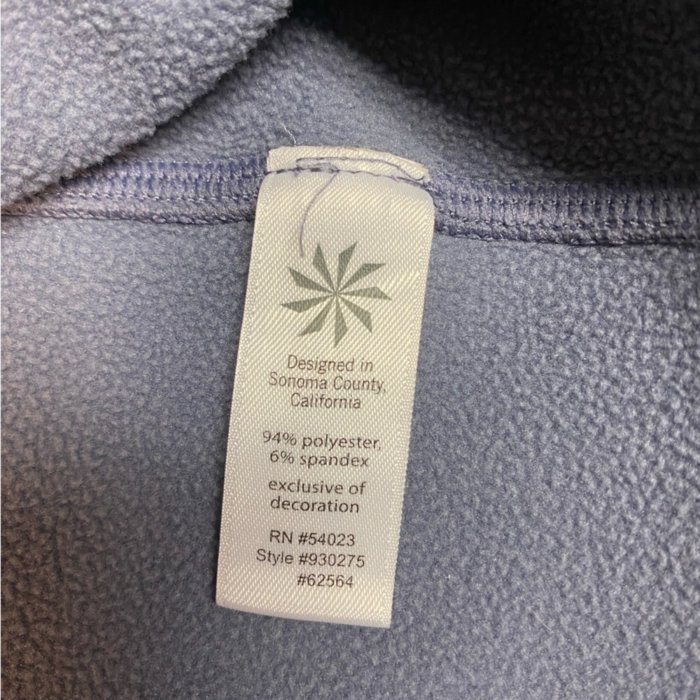 Athleta Rush Creek Quarter Zip Pullover Size XL - Picture 4 of 11